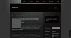 Desktop Screenshot of hayalhane.com